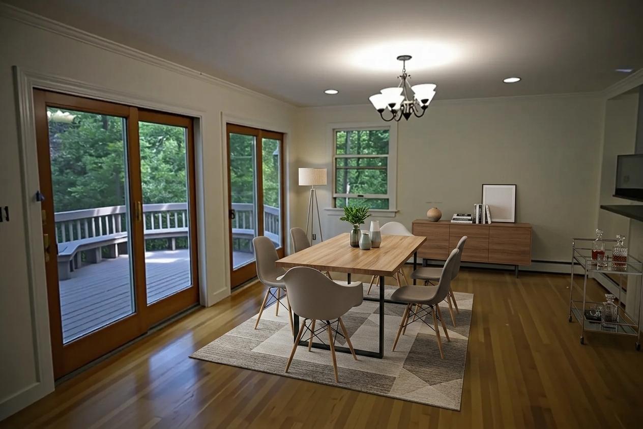 Virtually staged - 306 Merriam St