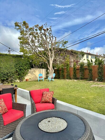 Private patio and yard for 1408 only. - 1408 18th St
