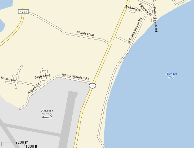 Map - Redfish Run Apartments 8-Plex