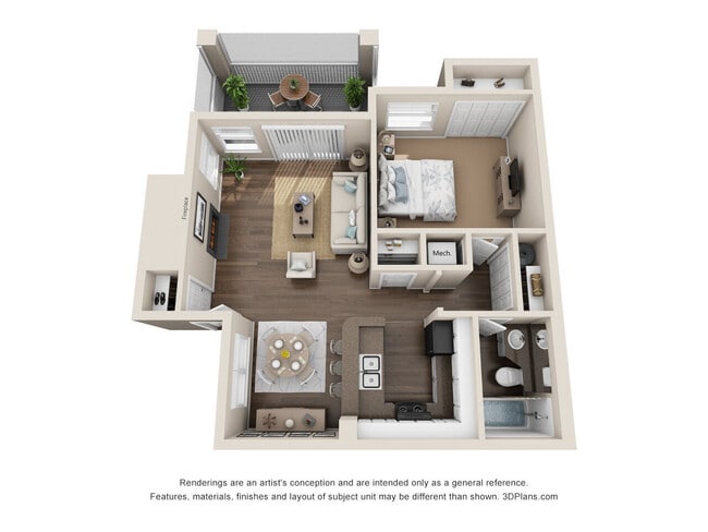 Floorplan - Osprey on the Bluffs