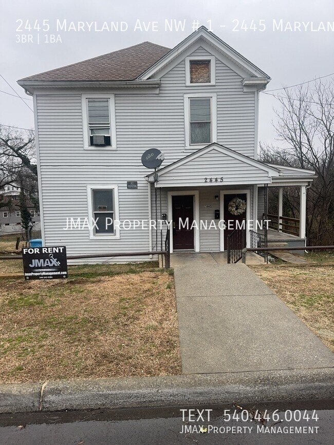 Building Photo - 2445 Maryland Ave NW