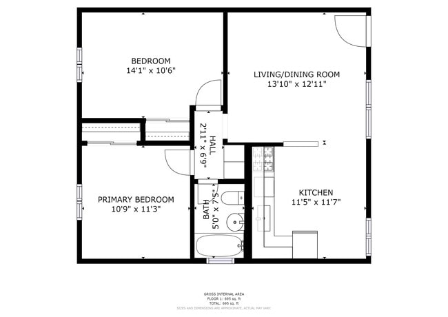 Floorplan - Gibraltar Avenue Properties, LLC
