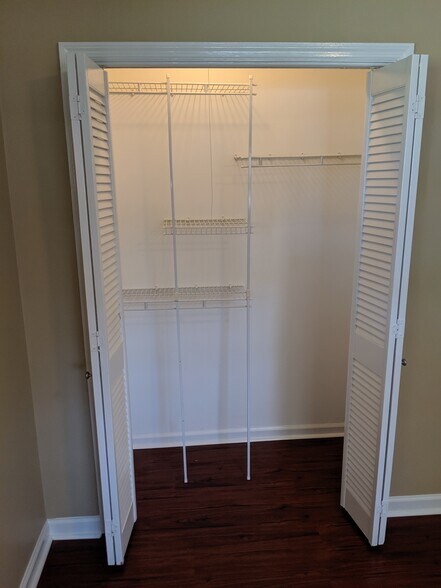 Bedroom closet - 1822 A, Lela Lane