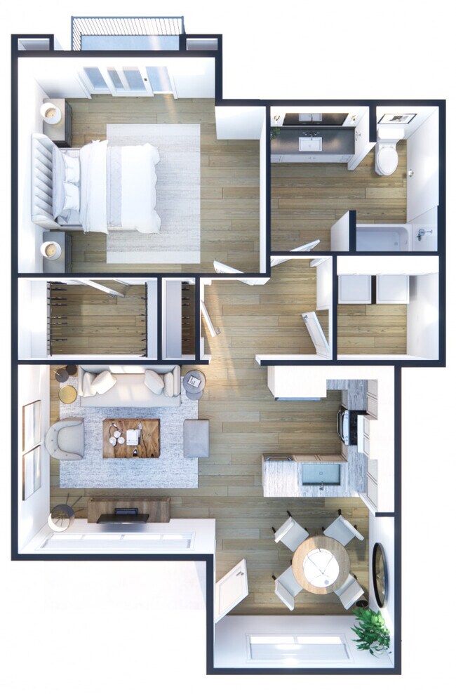 Floorplan - Avery Oaks Apartments