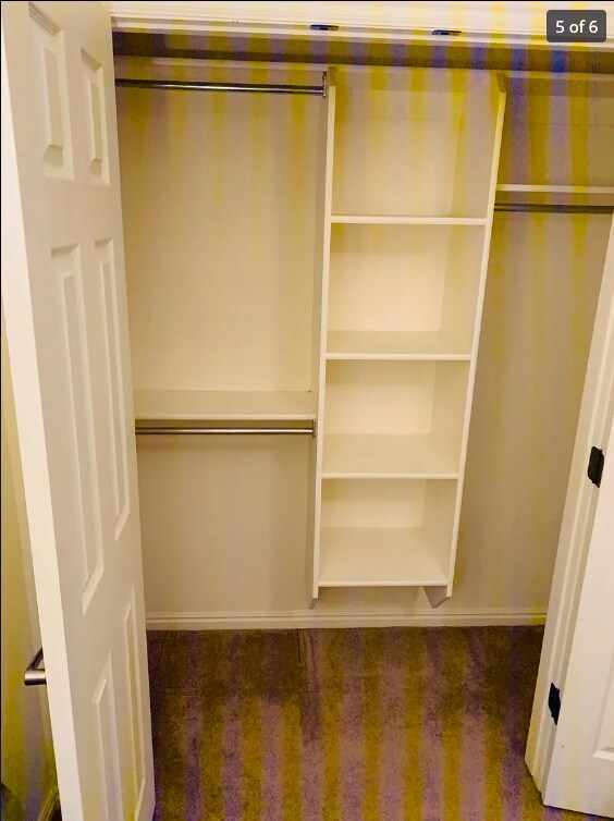$575 Bedroom Closet - 1372 Alpine Way
