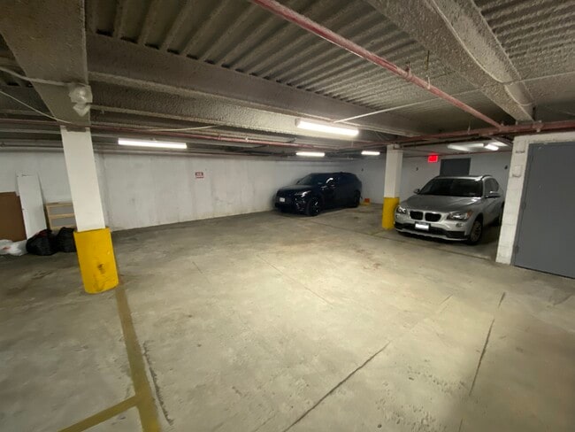 Garage in Basement - 9411 65th Rd