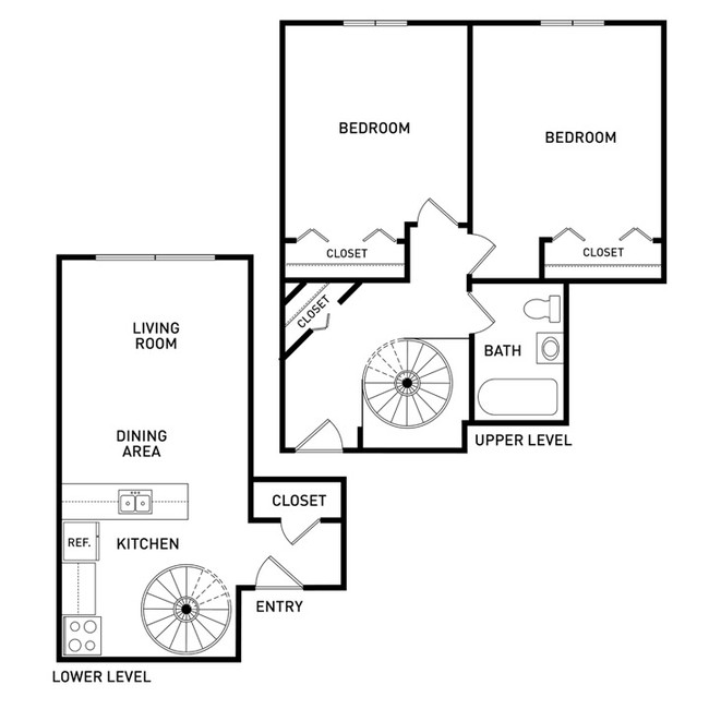 Floorplan - The Oaks Apartments