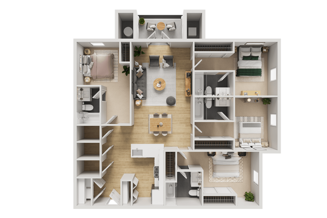 Floorplan - The Hub at Palmetto Pointe