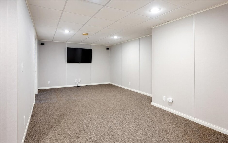 Finished basement New LVP flooring - 12804 S 28th Ave