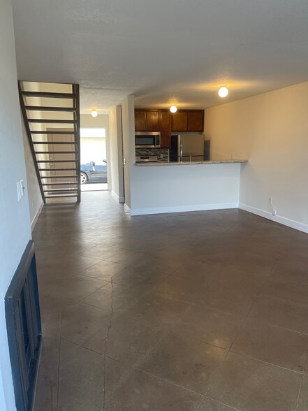 View from sliding door toward front door - 16622 Jib Cir
