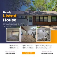 Building Photo - Beautiful 4 bedrooms and 2 full baths home located on E 113th St in Kansas City, MO