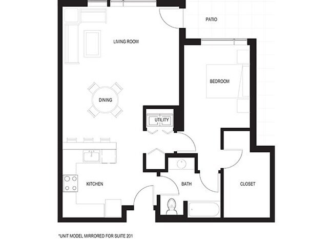 Floorplan - Second and Main