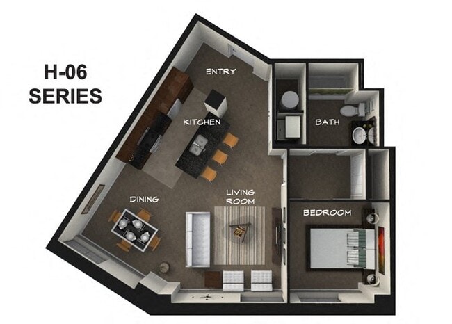 Floorplan - The Residences At Hanna