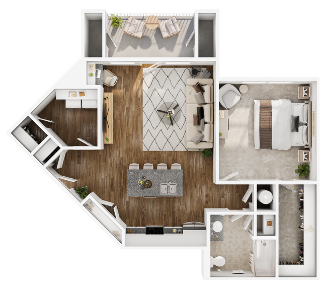 Floorplan - Hathaway at Lake Norman Apartments