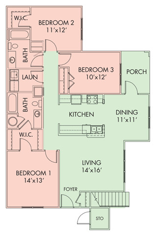 Floorplan - Cardinal Pointe