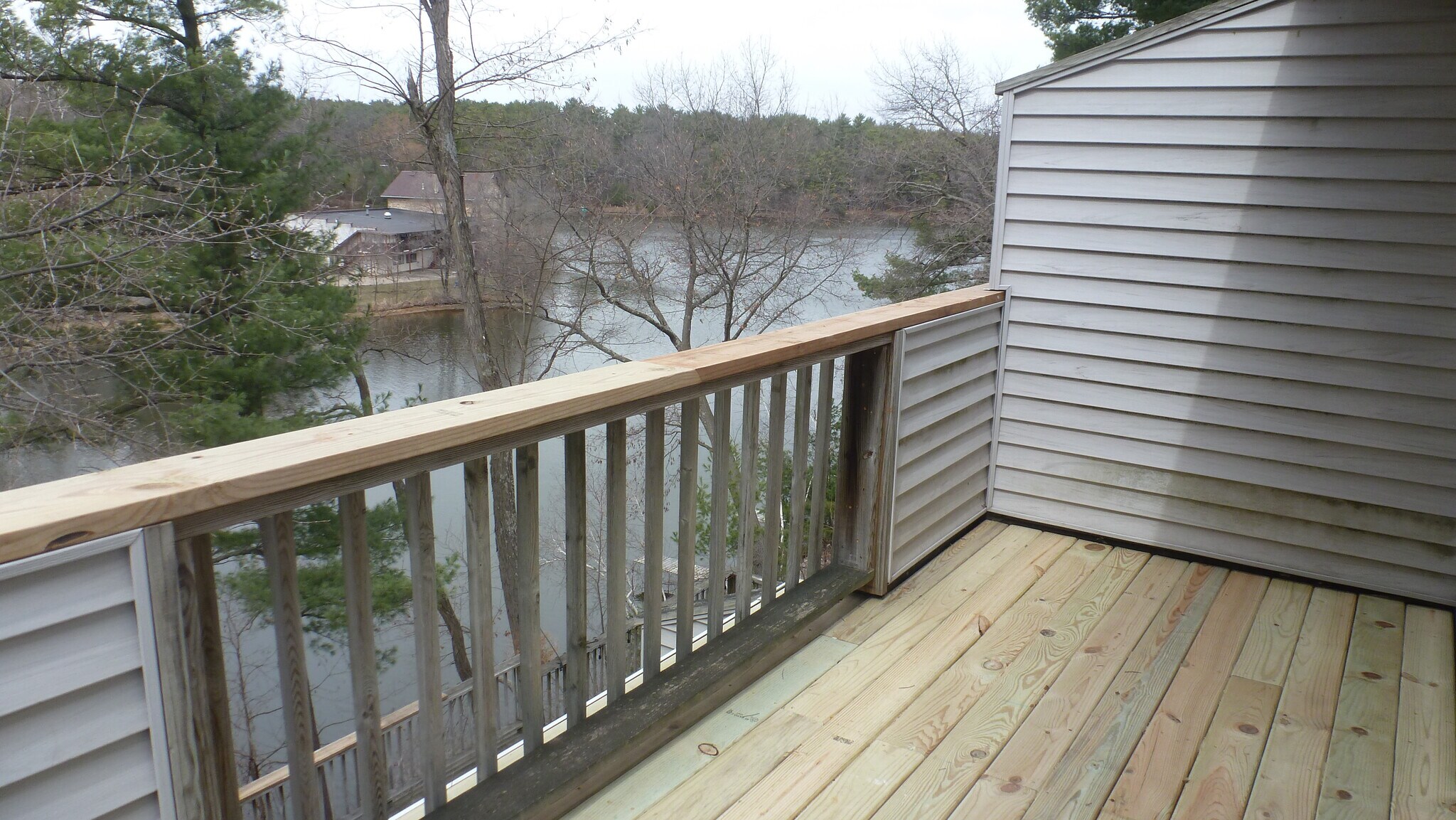 View from living room deck - 227 Canyon Rd