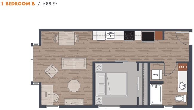 Floorplan - Metroline Flats