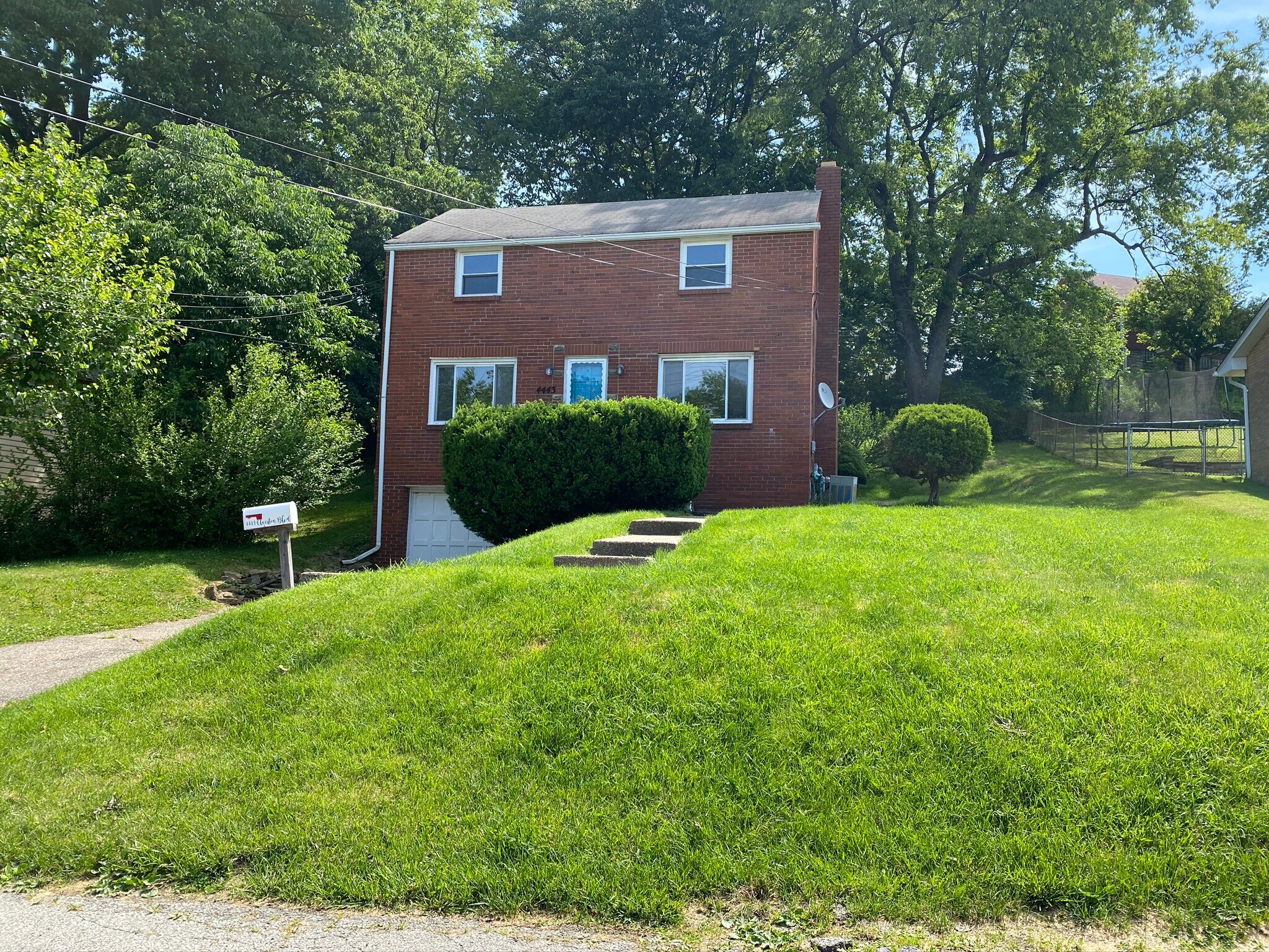 Front of home - 4443 Clairton Blvd