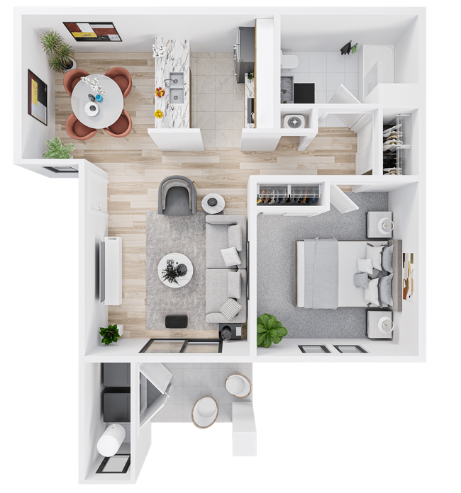 Floorplan - Prelude at the Park Apartments