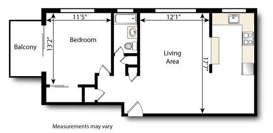 Floorplan - Chill Apartments