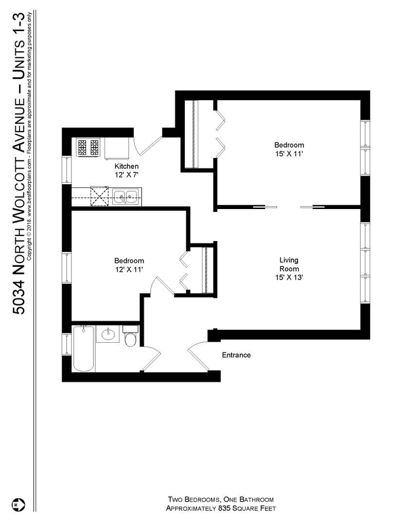 Building Photo - 5034 N Wolcott Ave