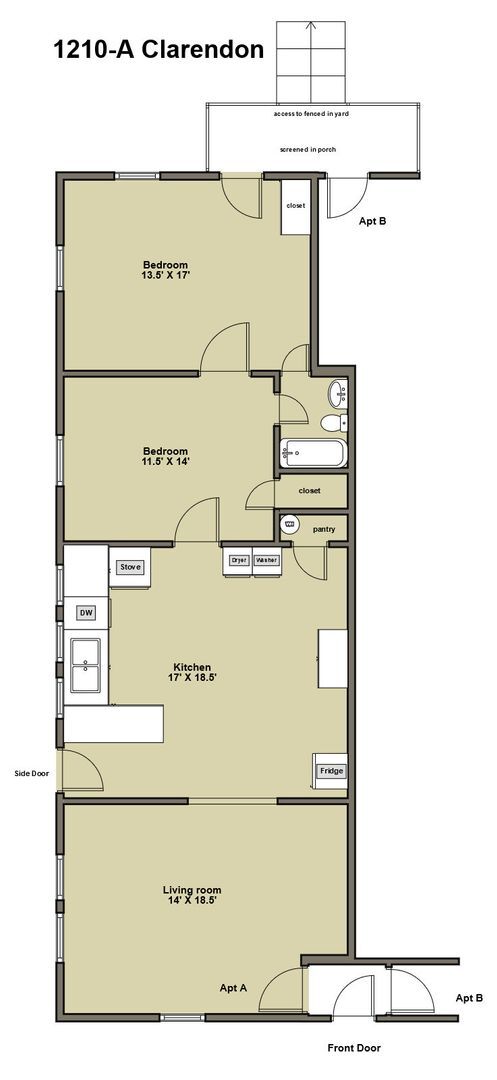 Building Photo - Spacious Walltown Duplex with All Appliances and Fenced Backyard!