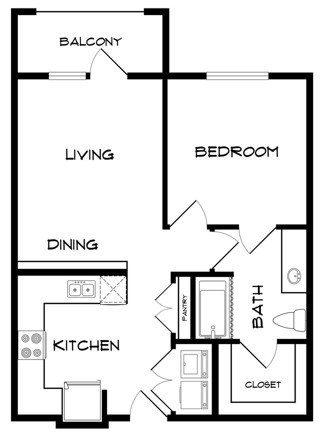 Floorplan - Windsor Apartments