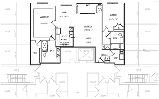 2BR/2BA - Courthouse Commons