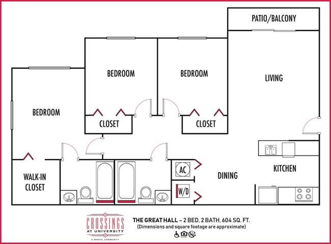 Floorplan - Crossings at University