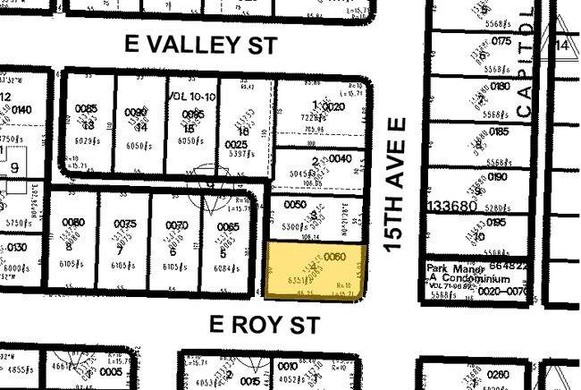 Plat Map - 1446 E Roy St