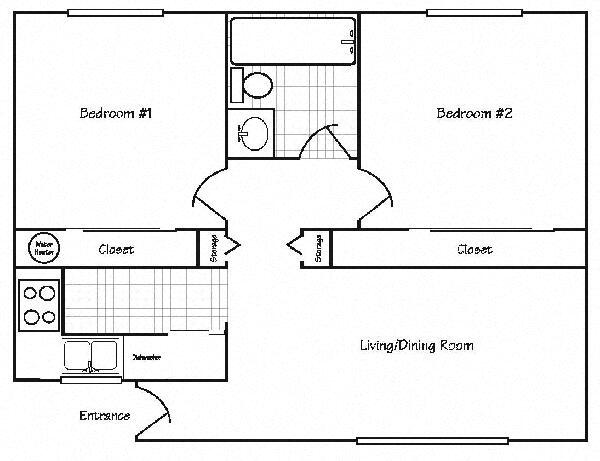 Floorplan - Arcade Apartments