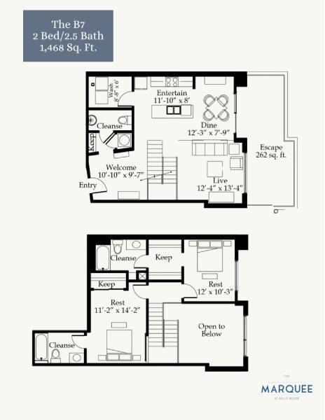 Floorplan - Marquee at Belle Meade