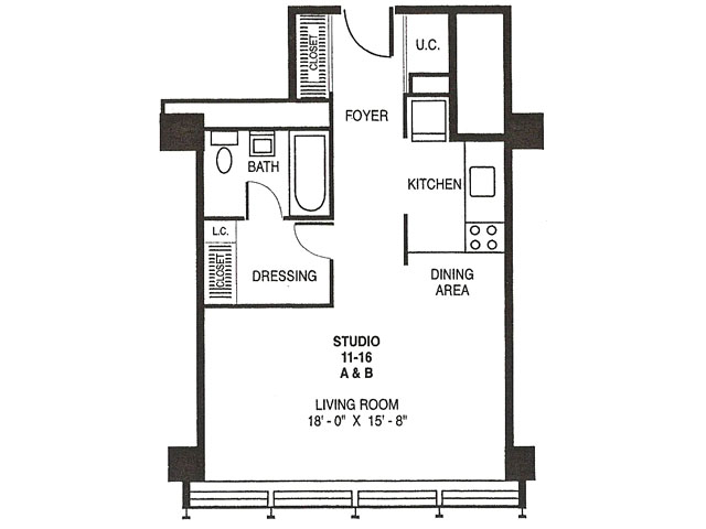 Floorplan - Pavilion Towers