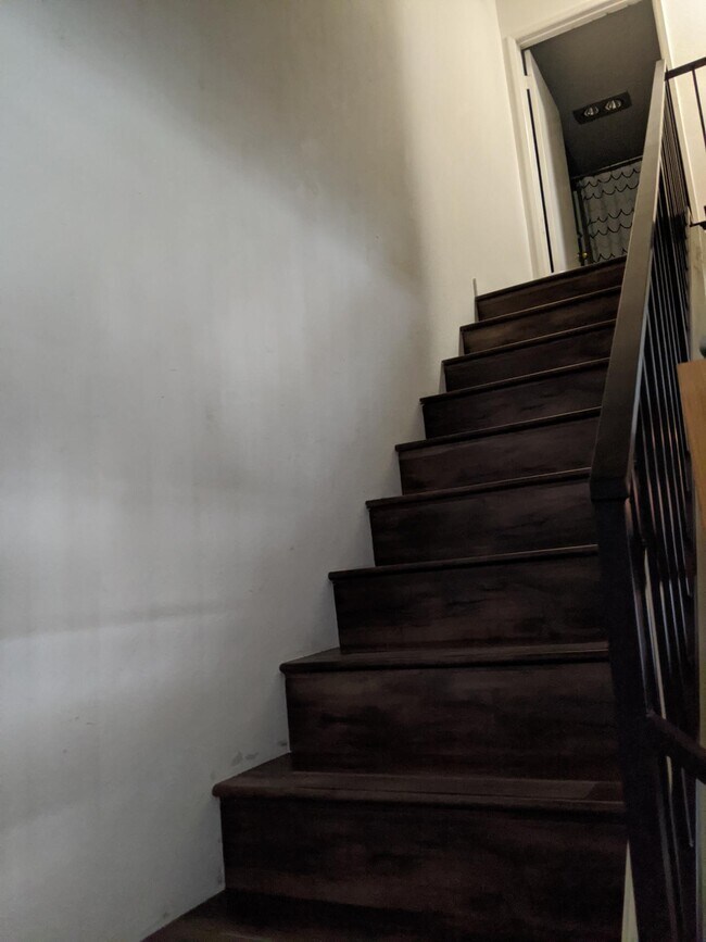 Staircase to 2nd floor - 9808 Regent St