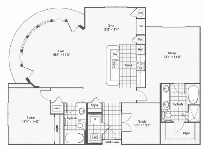 Floorplan - The Ren