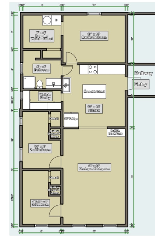 Floor Plan - 1313 Wisconsin Ave