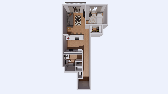 1 Bed, 1 Bath Plus - Yugo Seattle Lothlorien