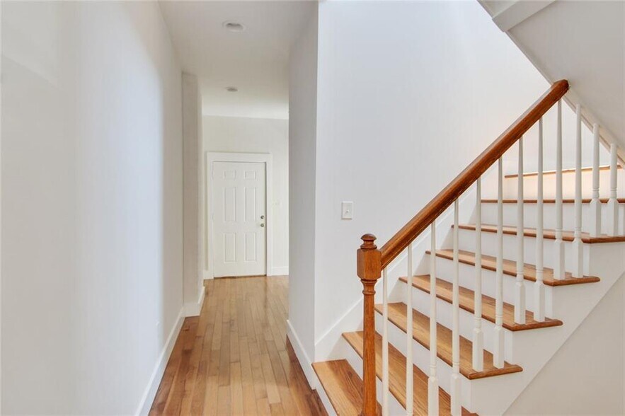 Hall and Stairs - 500 S Hennessey St