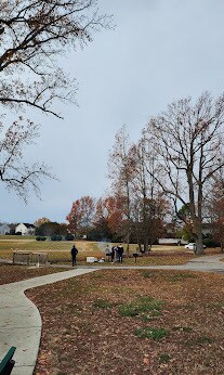 Womble Park just steps away with trails, sports fields tennis courts - 417 Flagg Rd
