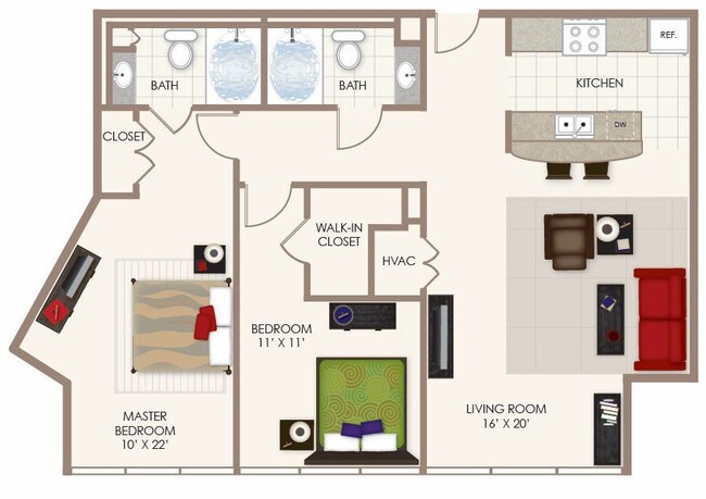 Floorplan - One Lytle Place