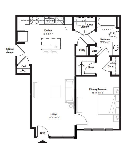 Floorplan - Ridge at Castle Rock Apartments