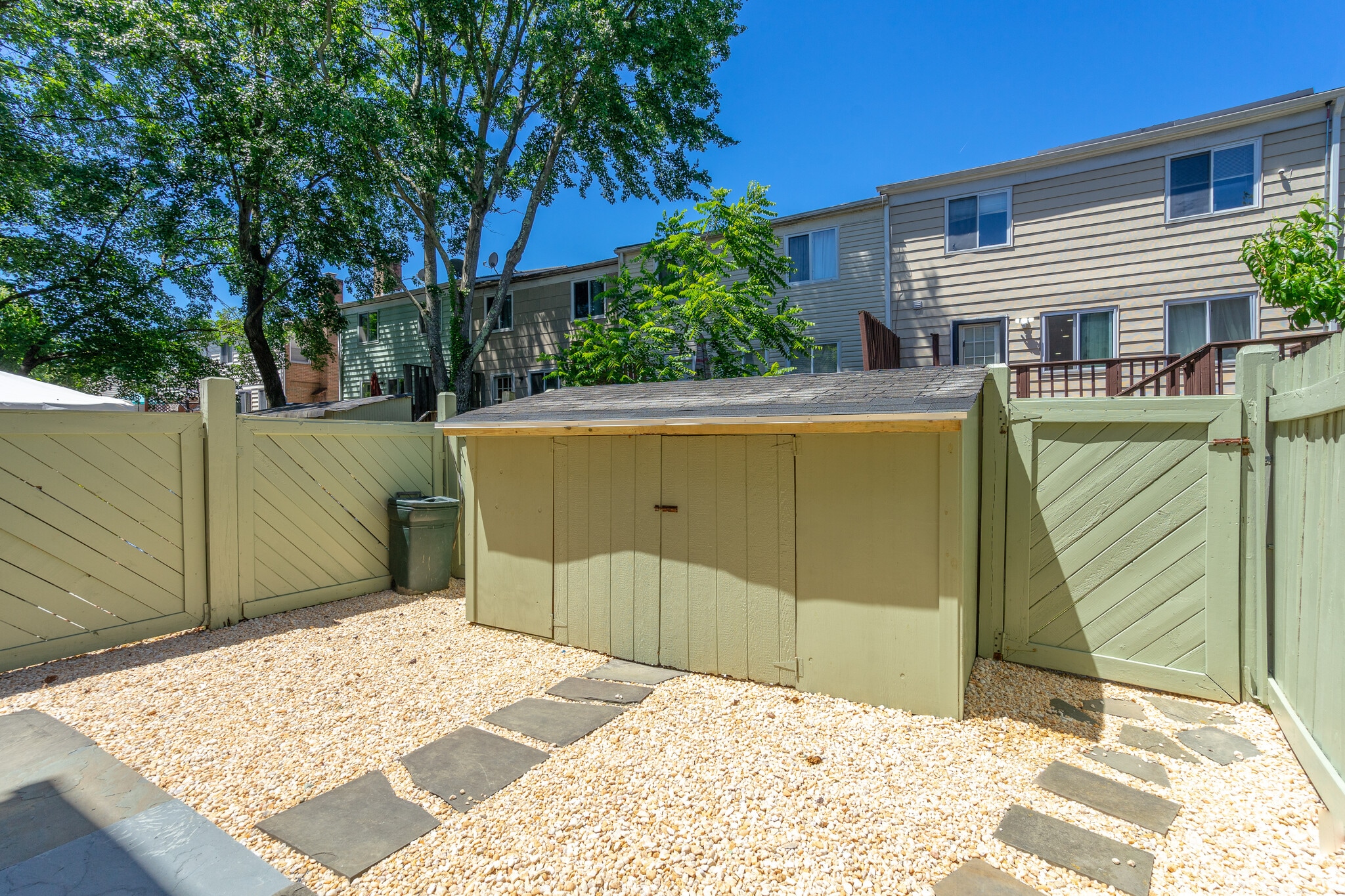Backyard - 8056 Central Park Dr