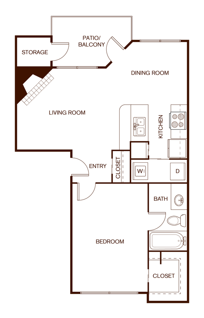 Floorplan - Oaks of Arlington