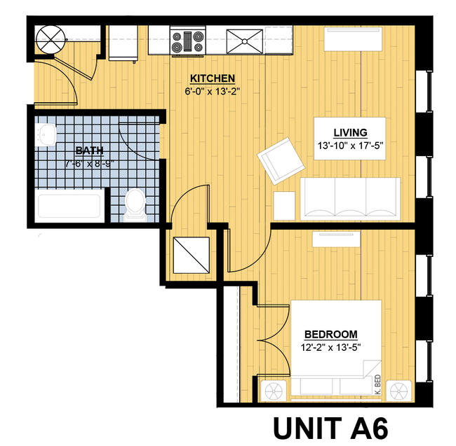 Floorplan - 4323 Spruce Street