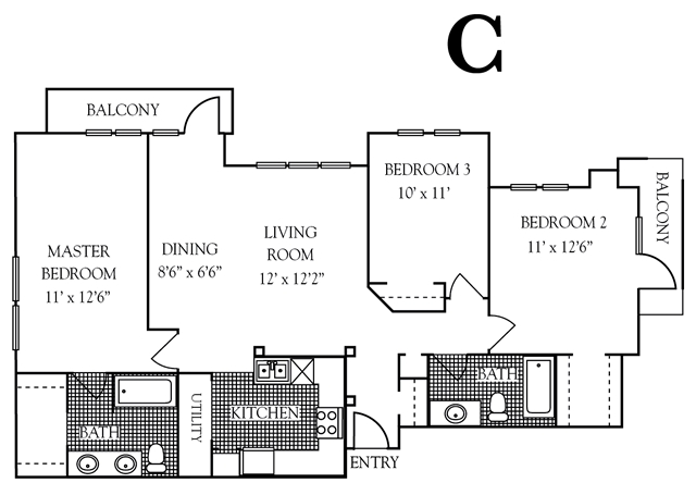 C - Parc East Apartment Homes