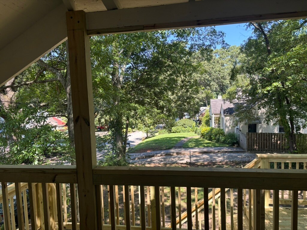 Sunset views from deck - 631 Woodland Ave SE