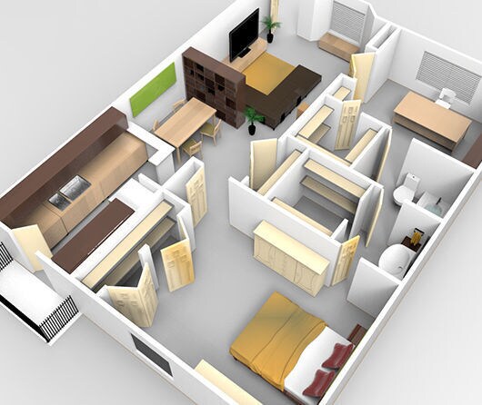Floorplan - 7979 Westheimer Apartments