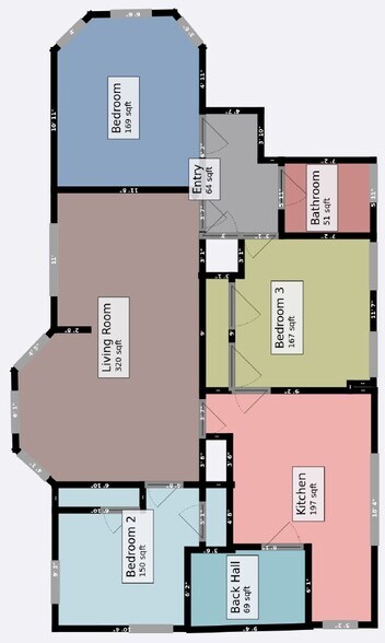Floor Plan - 42 Belknap St