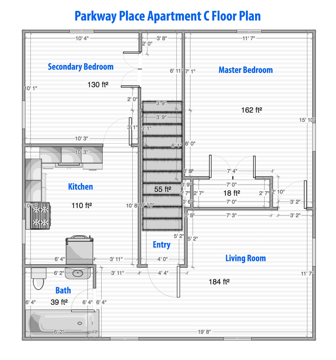 Floor plan - 101 Parkway Ave