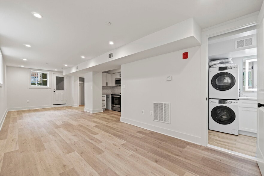 Kitchen and living - 2753 Macomb St NW